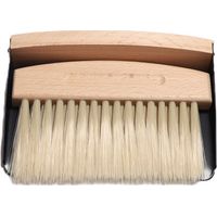 Ensemble Balai Brosse Tablepelle Poussière: Pelle à Poussière et Brosse à Main Brosse à Main en Bois Pellepoussière Balai à Farine Mini Balai Table - Brosse Table Brosse(nylon de pelle noir)