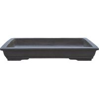 Vaso per bonsai rettangolare in gres 107,5x64x12,5 cm - L51