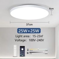 Plafonnier intelligent 50W – Dimmable – Télécommande – Salon/cuisine/salle de bain