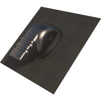 Passe-câbles solaire thermique pour pente 15°-55° noir - UBBINK - 770207