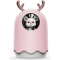 Humidificateur pour bébé, humidificateur d'air domestique, humidificateur d'air ultrasonique silencieux pour bébé, humidificateur portable USB, Elk (