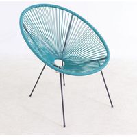 Chaise Vintage turquoise - talla