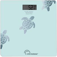 LITTLE BALANCE - PESE PERSONNE VERRE USB-R TORTUES AQUA 100G