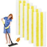 Serpillière universelle en microfibre lavable – Lot de 5 pièces compatibles SC1 à SC5, pour tous types de sols