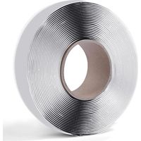 Flintronic Ruban Butyle Sealant Tape, 2mm x 50mm x 10m Ruban d'étanchéité en caoutchouc étanche à l'eau pour les fuites, automobile camion fenêtre porte RV réparation pare-brise phares toit mastic