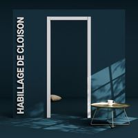 Habillage de Cloison 1 m - Blanc