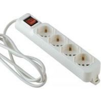 Mcair multipresa universale 10/16a 4bip/scuko 10a&43t presa multifunzione ciabatta ofmpr4uint10a