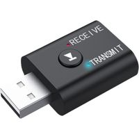Adaptateur Bluetooth émetteur/récepteur audio sans fil pour prise 3,5 mm AUX