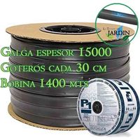 Suinga – Gaine goutte à goutte 16mm 1400 mètres – Goutteurs 1,5 l/h tous les 30 cm – Épaisseur de paroi 15 mil – Système enterré pour irrigation précise