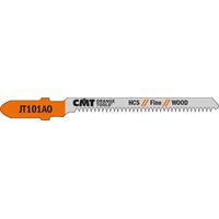 JT101AO-5 5 LAMES POUR SCIE SAUTEUSE EN HCS POUR BOIS COURBe ET FIN 76X1,4X20TPI