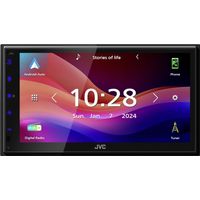 JVC Doppel-DIN Moniceiver Apple CarPlay, Android Auto™, Anschluss für Rückfahrkamera, DAB+ Tuner, B