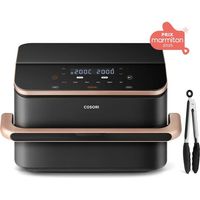 Ölfreie Friteuse COSORI - Dual Blaze Twinfry Chef Edition - Kapazität 10L - 6 Programme - 2800W - Schwarz
