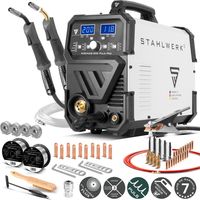 STAHLWERK Poste de soudage MIG MAG 200 Puls Pro Appareil combiné à gaz protecteur 200 ampères