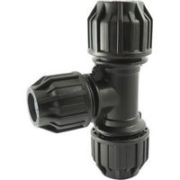 Raccord à compression Té réduit 90° Ø A: 75mm Ø B: 63mm