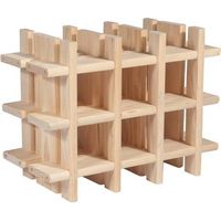 PORTABOTTIGLIE MOD. RIOJA PINO 9P CM 43X22X32,5