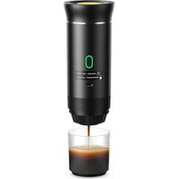 Cafetiere Portable - 20 Bars - 50 Ml - Rechargeable 7500 Mah - Compatible Capsules Et Cafe Moulu - Pour Bureau Maison Voyage