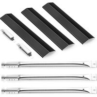 Barres Flavorizer 7636 et 67046 pour Weber GS4 Spirit (2 pièces), compatibles avec les modèles Weber Spirit E/S-310, 320 et 330, ainsi que les pièces détachées pour barbecue Spirit II E-310, 310 et 30