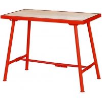 Kit banco da lavoro pieghevole professionale con maniglia e ruote, 2 kg OUTIFRANCE