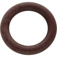 50 x ANELLO BASTONE TENDA D 46X66 PLASTICA C/FORO NOCE