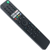 Telecomando vocale intelligente universale per TV Sony 4K/8K HD – Compatibile con modelli KD-65X80J e KD-75X80J – Controllo vocale a mani libere, IR/RF, compatibile con Alexa e Google Assistant