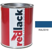 Barattolo da 1L di vernice – RAL 5019 – Blu Capri – lucido – multisupporto – Redlack