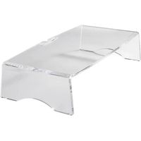 Bakkerelkhuizen Q-riser 90 Soporte para Monitor Transparente