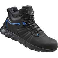 Botas de seguridad Mathi Talla 42 negro/azul S3 SRC EN20345 Cuero WICA