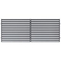 Polbram Doppeltor Lean 120 300 x 120 cm, RAL-Farbe 7016 Gartentore