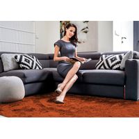ALFOMBRA DE PLUSH SHOCK TERRA 120X170 BROWN