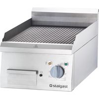 Plancha Électrique Rainurée 4 kW - Stalgast