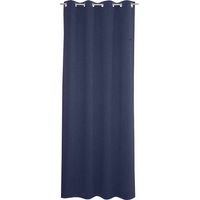 ESPRIT Rideau à œillets opaque HARP - Lot de 2 140x250 cm, Bleu