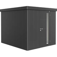 Casetta Neo 3B porta standard, grigio scuro metallizzato