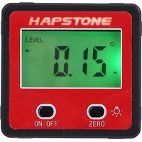 HAPSTONE Horizontal Angle Meter Digital Inclinometer Electronic Level Box Magnetic Base Measuring To
