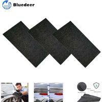 pair Paquete de 3 paños Nano Magic - Nano Sparkle - para eliminar rayones del automóvil - para reparaciones ligeras, pulido de superficies y manchas de agua