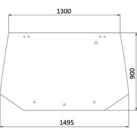 Vitre arrière UNIVERSEL 81865244KR