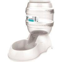 M-PETS Distributore di croccantini Cylinder - 3500ml - Bianco - Per cane