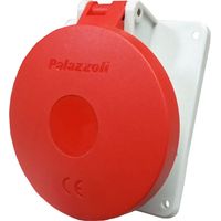Prise industrielle Palazzoli CEE pour tableau électrique 3P+N+E 32A 400V IP44