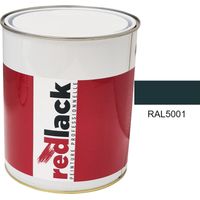 Dose 3L Lack Mehrzweckfarbe – RAL 5001 – Blaugrün – Seidenmatt – für verschiedene Oberflächen – Redlack