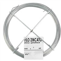 MATASSINA FILO ZINCATO N. 6 D 1,1 MM 19 M- FILOTECNICA- 30,0 pz