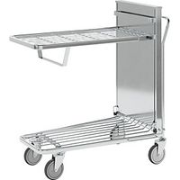 Carrito de supermercado galvanizado L x A x H 960 x 525 x