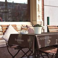 NAPPE MANHATTAN CAPPUCCINO RONDE 150CM D-C-FIX - F2312013