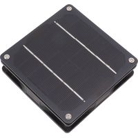 Ventilateur panneau solaire 5W monocristallin économe en énergie pour poulailler abri cabane animal DC12V