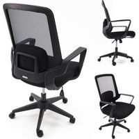 Ergosolid AMO-70 silla de oficina negra cómoda