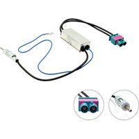 Adaptador antenowy DIN 2 x fakra, Diversidad