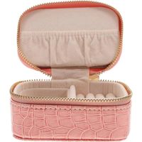 Boîte à bijoux portable, étui à bijoux, organisateur de bijoux, étui à bijoux de voyage, étui à bijoux pour la maison-9.5x7x4.5cm