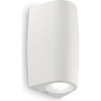 Applique Moderna Keope Materie Plastiche Bianco 2 Luci Gu10