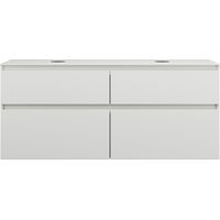 burgbad Lin20 meuble sous-lavabo avec plan de toilette, 2
