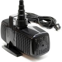 SunSun CQT-8000 Pompe de Bassin ECO - 275 x 152 x 165 mm - débit max. 8000 l/h / 70 W / refoulement max. 3,2 m - Filtration Circulation eau jardin étang avec Accessoires