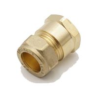 Prima Classic Brass Compression Adaptor 15mm x 1/2 Female