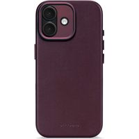 Decoded Leather Backcover iPhone 17 Dark Ruby
